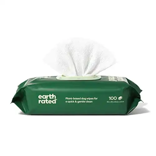 Earth Rated Dog Wipes,